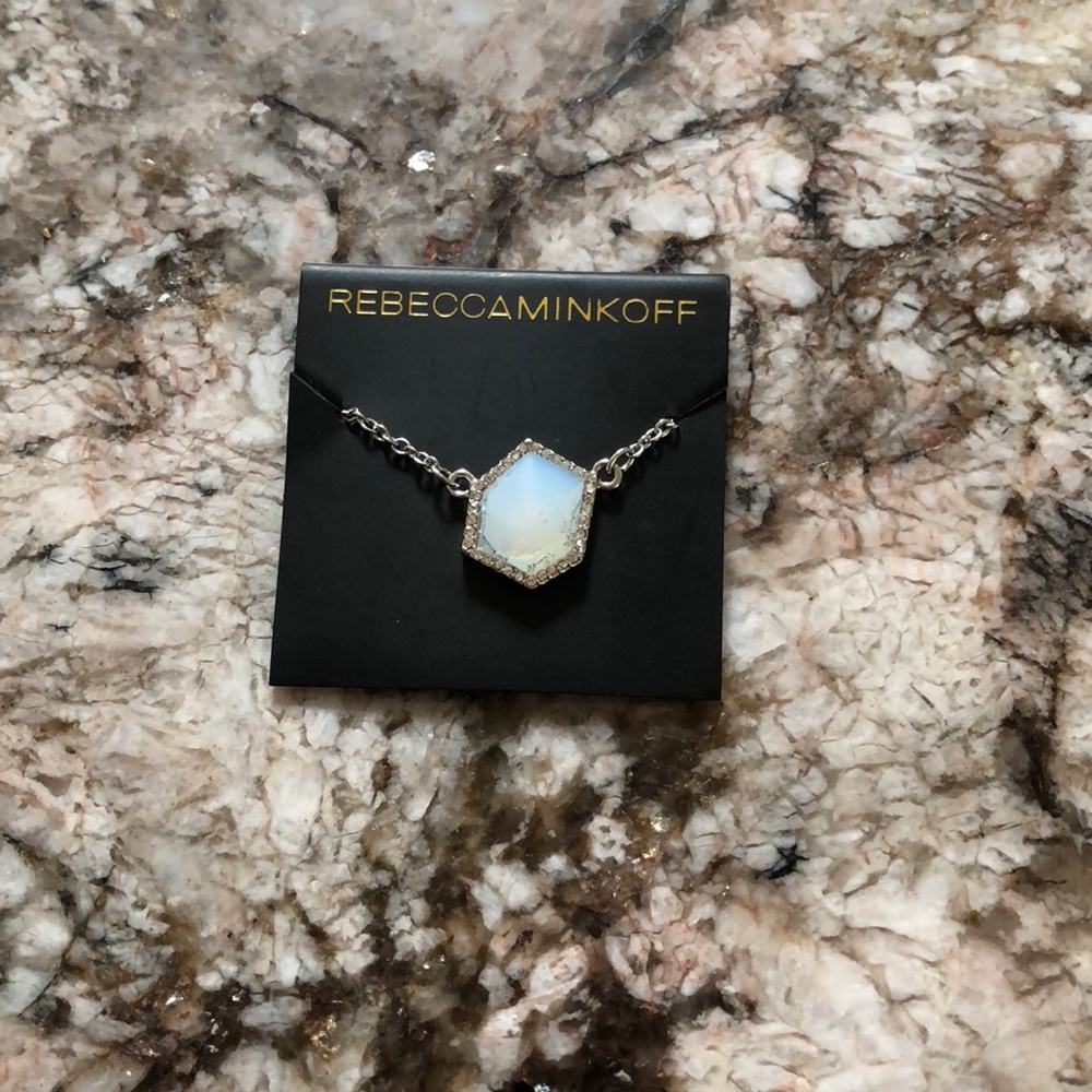 {Rebecca Minkoff} NWT opal necklace